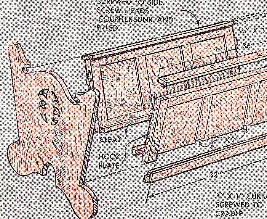 Woodwork Cradle Plans Woodworking PDF Plans