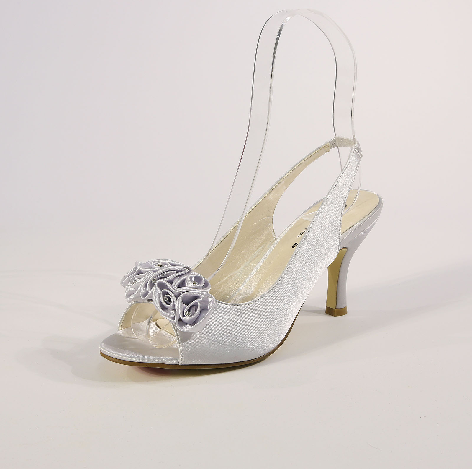 ELLEN Silver Satin ELLEN Silver Satin