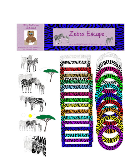 Zebra Digital Graphics, Clip Art