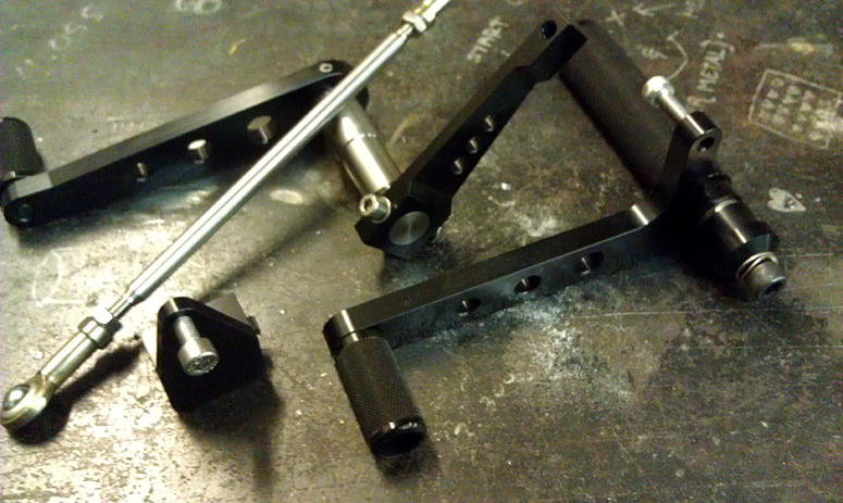 Bmw airhead rearsets #3