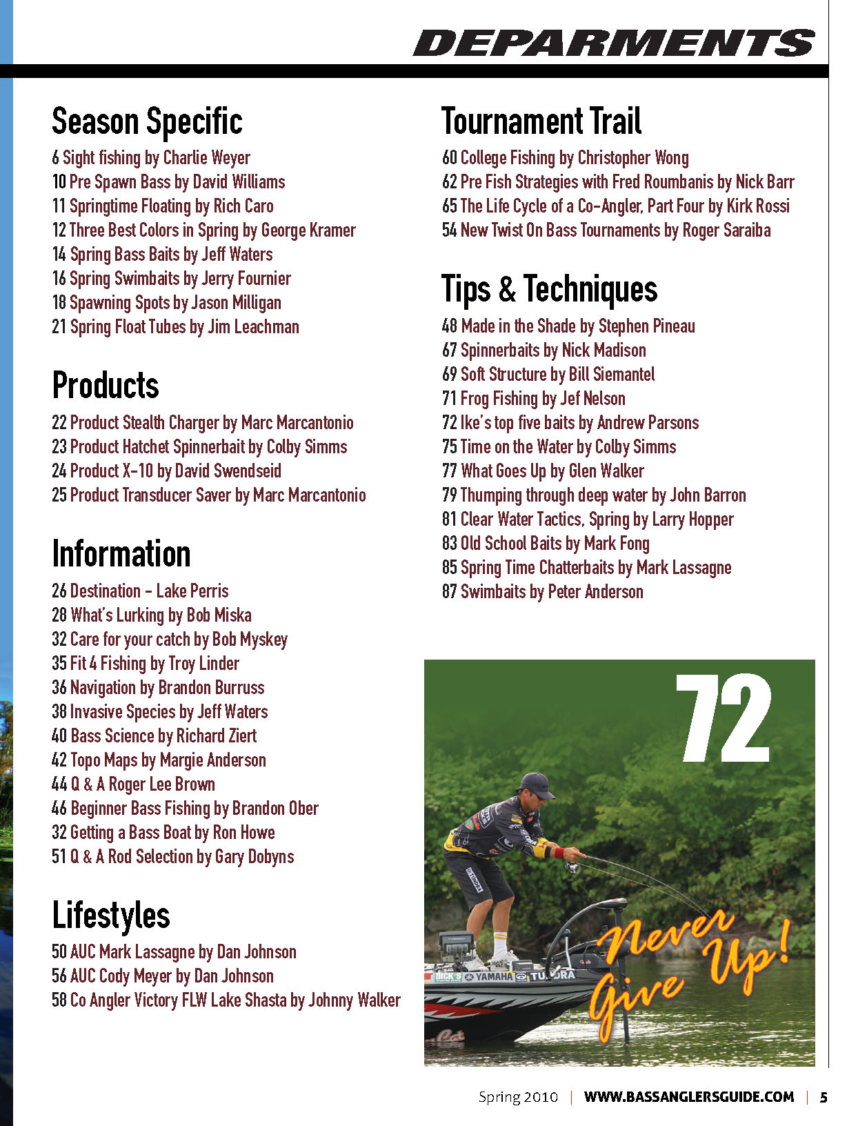 Table of Contents Table of Contents