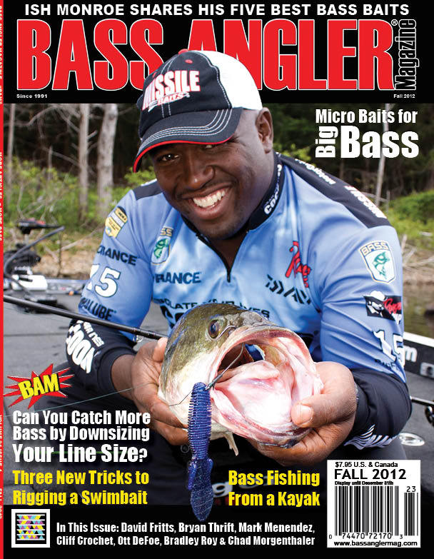 Bass Angler Magazine Fall 2012 Cover Bass Angler Magazine Fall 2012 Cover