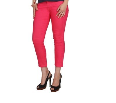 S'Quise Paris Forever On Cotton Cropped Stretch Pant