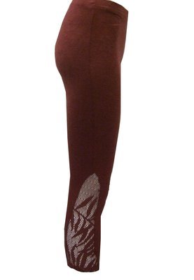 Maloka Fiji Leaf Arabesque Crinkled Legging