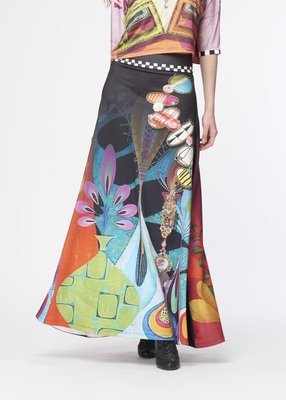 IPNG Colorium Of Lotus Petals Long Skirt