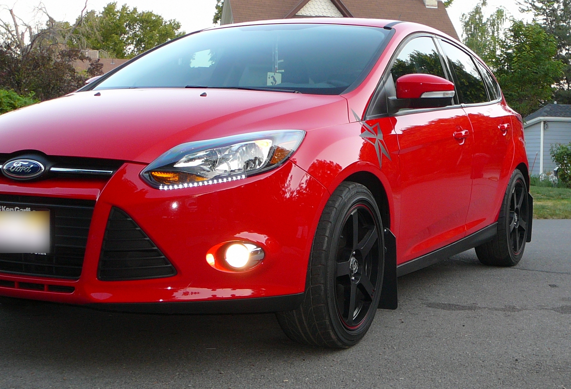 2012 ford online focus mud flaps