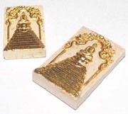 02297 Pra Somdej Koo Bun Baramee Sethee Dtor Ngern Dtor Tong - Gao Maha Mongkol Edition - 2 Amulet Box Set - Temple of the Dawn 2554 BE