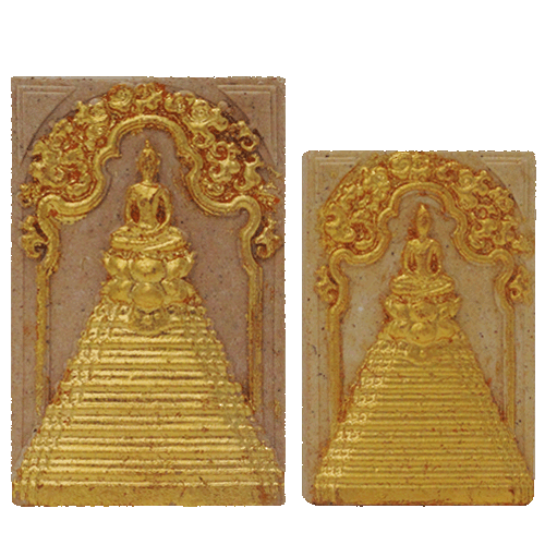 Pra Somdej Koo Bun Baramee Sethee Dtor Ngern Dtor Tong - Gao Maha Mongkol Edition - 2 Amulet Box Set - Temple of the Dawn 2554 BE Pra Somdej Koo Bun Baramee Sethee Dtor Ngern Dtor Tong - Gao Maha Mongkol Edition - 2 Amulet Box Set - Temple of the Dawn 2554 BE