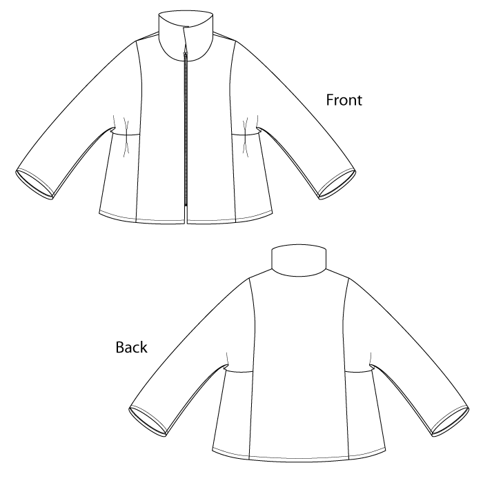 sewing workshop pattern, quincy top