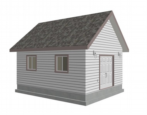 playhous3DF garden shed plans