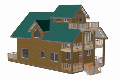 1971048 Custom Cabin Plans