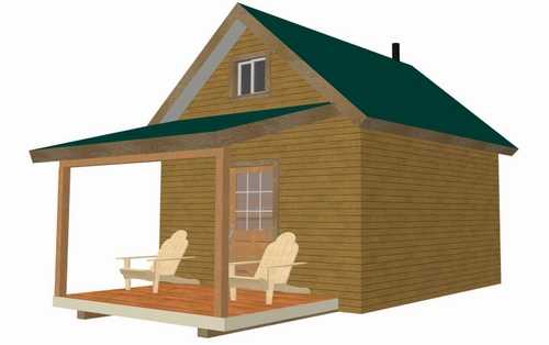 2010031 Custom Cabin Plans