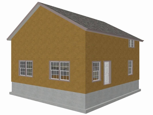 2023003 Custom Cabin Plans