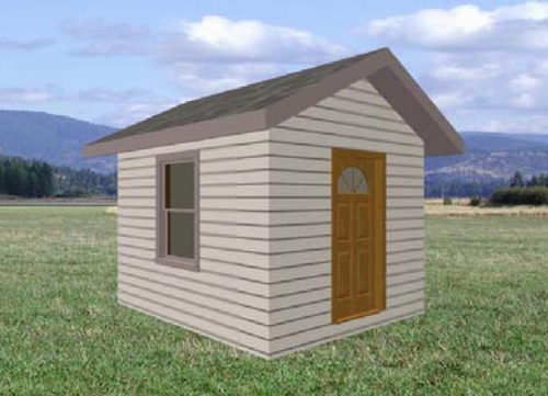 8_x_10_Playhouse_Plan garden shed plans
