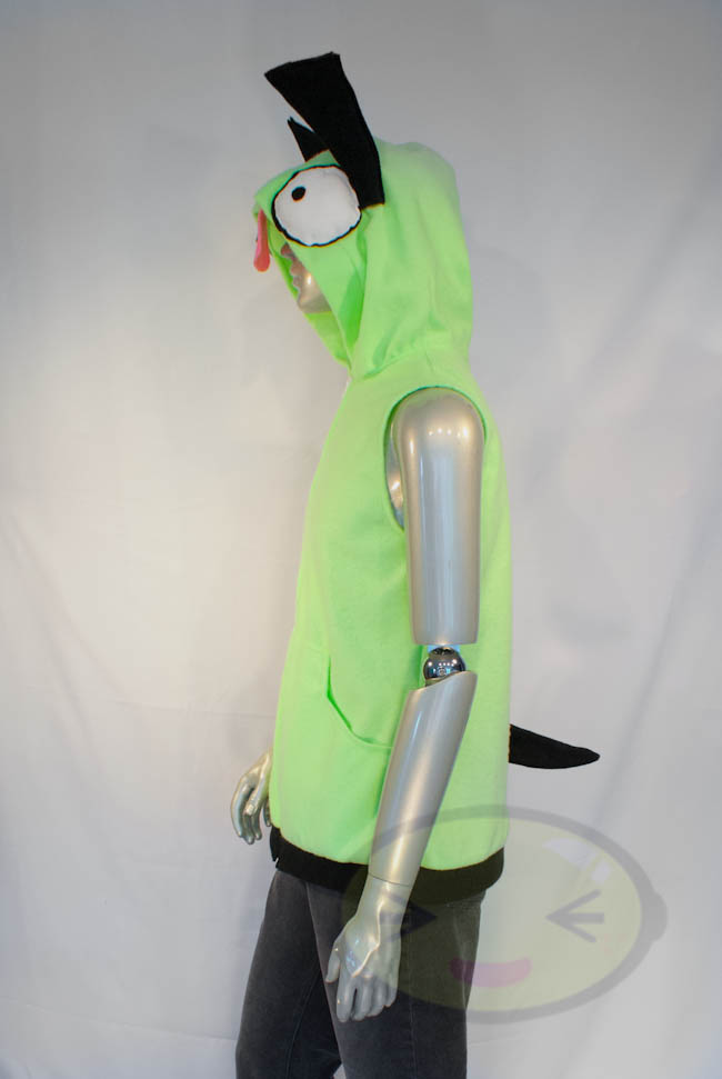 Gir Vest Hoodie New Invader Zim Kigurumi Cosplay Costume Ebay 