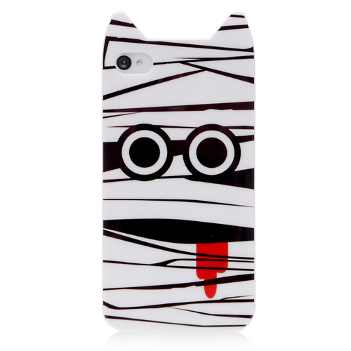 Кейс с мумией кошки для iPhone 4 & iPhone 4S Кейс с мумией кошки для iPhone 4 & iPhone 4S
