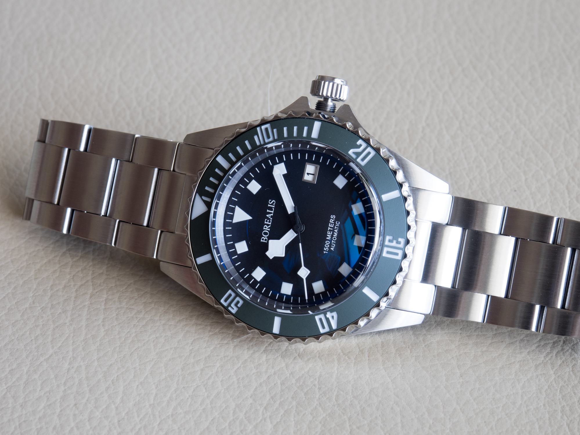 Borealis Sea Hawk 1500m Automatic Diver Watch Seiko NH36 / 4R36 Ceramic ...