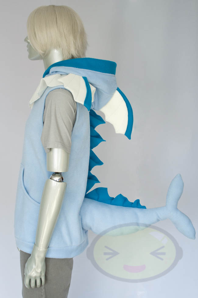 Vaporeon Vest Costume Pokemon, New, Kigurumi, Cosplay  